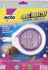 Lampe led uv Grill'insectes